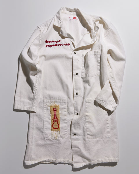 The Lab Coat ( Beaded Guitar)