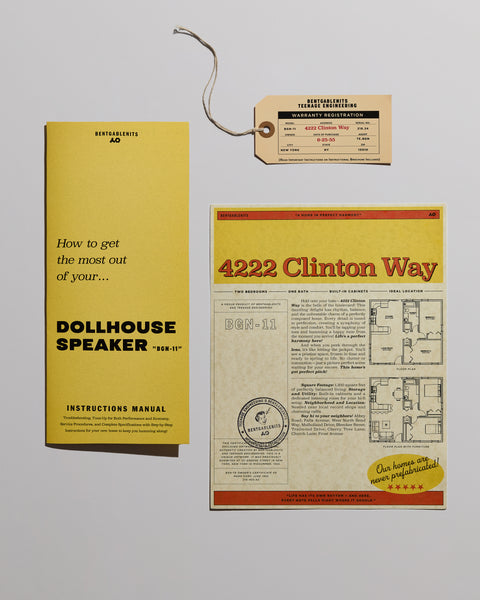 BGN -11 Dollhouse Speaker ( 4222 Clintons Way )