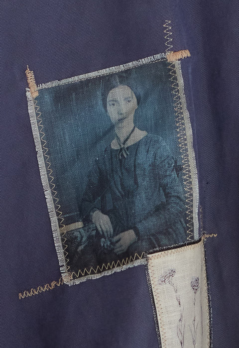 Emily Dickinson Button Up
