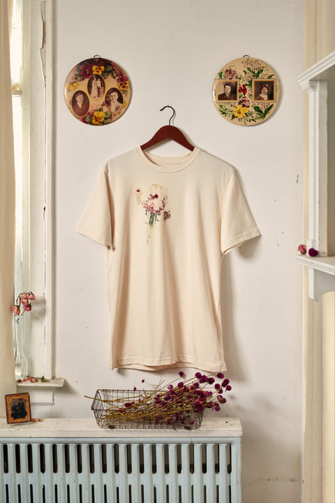 Floral Corsage Tee Shirt