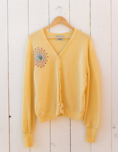 Floral Crochet Cardigan